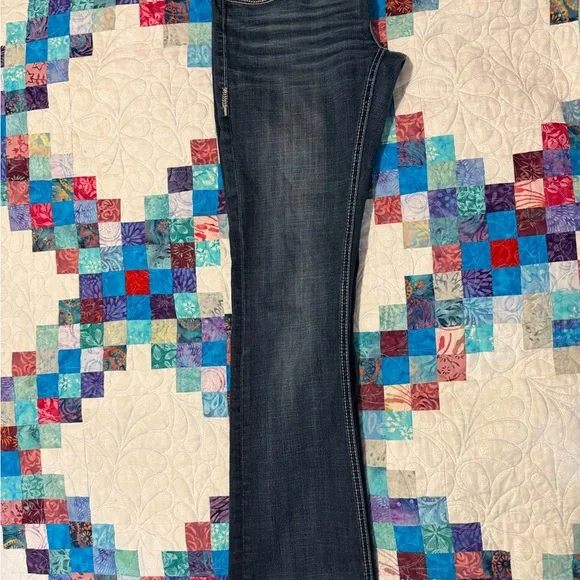 Rock & Roll Cowgirl Dark Blue Jeans - Picture 3 of 7